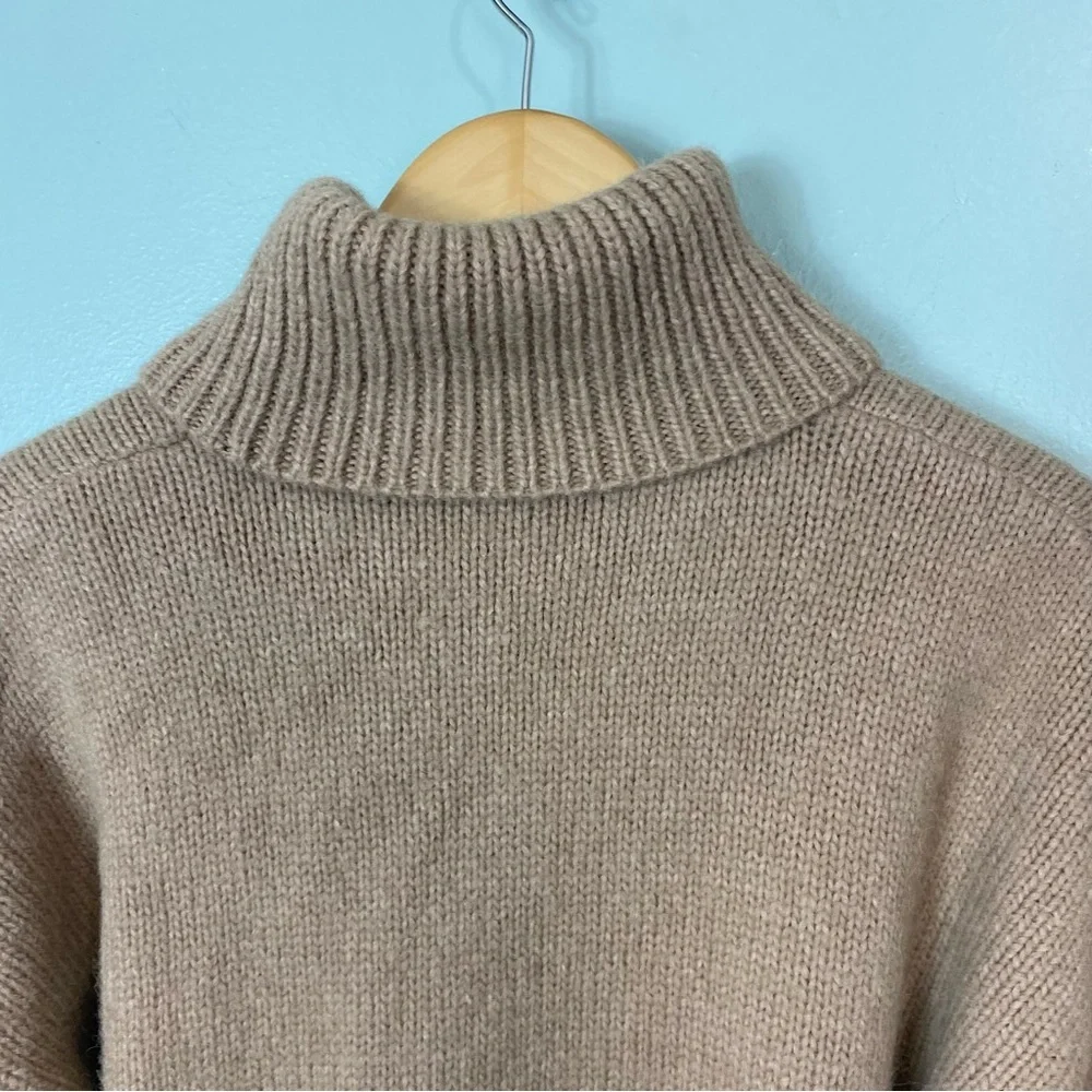 Kate Spade Eden Sweater Alpaca Blend Feather Sz M Turtleneck‎